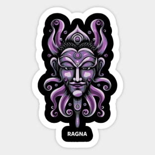 Ragna mask Sticker